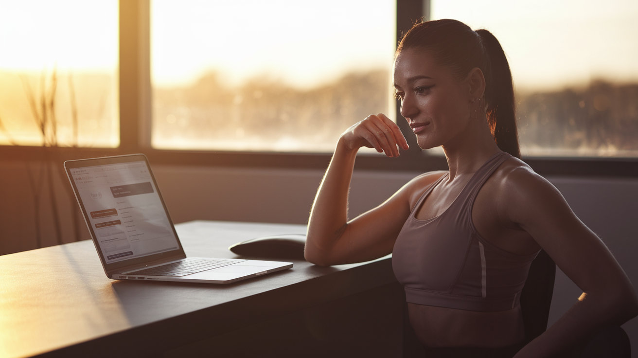 Fitness coach using AI